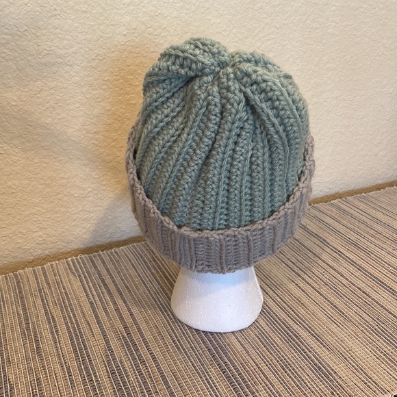 Handmade Crochet Beanie - Picture 5 of 7